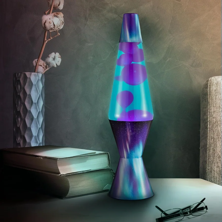 Lava Lite Aurora Borealis Lava Lamp, 14.5 Inch