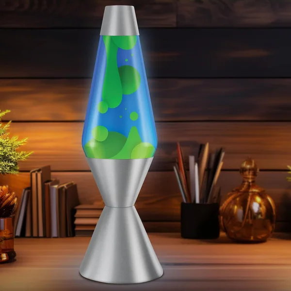 Lava Lite Emerald Tide Lava Lamp, 16.3 Inch