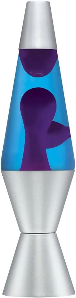 Lava Lite Purple & Blue Classic Lava Lamp, 14.5 Inch