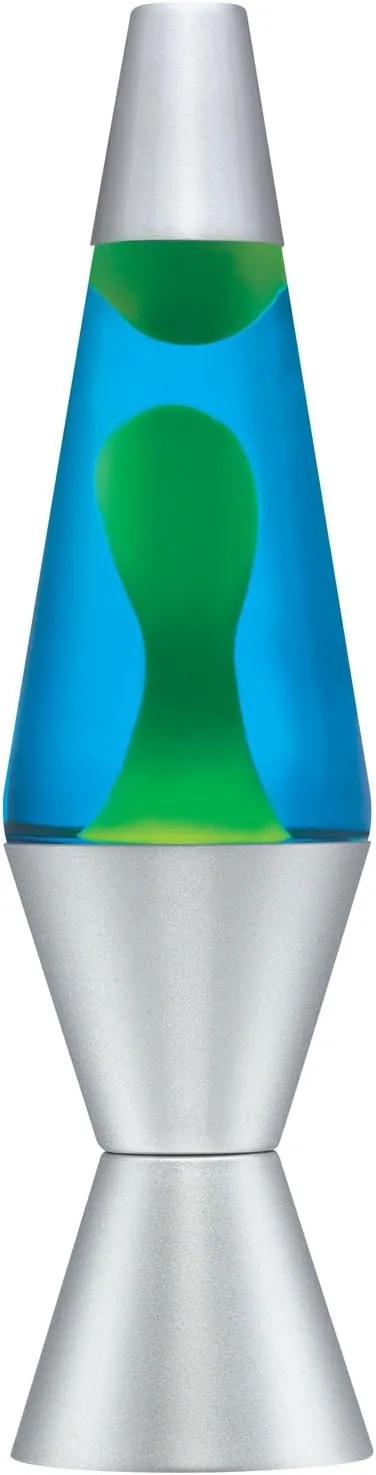 Lava Lite Yellow & Blue Classic Lava Lamp, 14.5 Inch